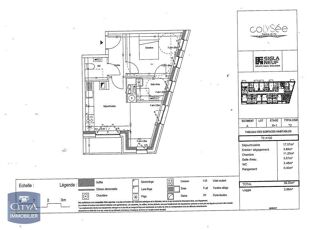 location Appartement - 2 pièce(s) - 39 m² Lys-lez-Lannoy (59390)