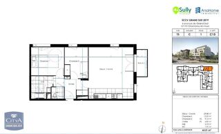  Appartement � louer 3 pi�ces 66 m�