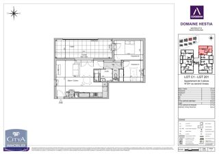  Appartement à louer 3 pièces 63 m²