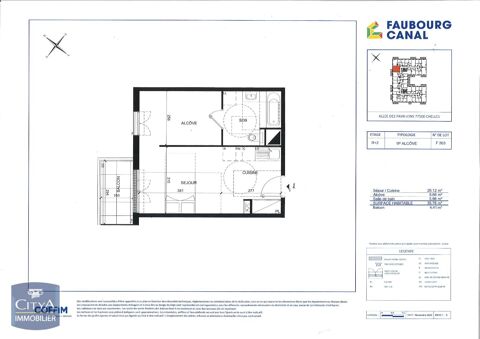   Location Appartement Appartement - 1 pi�ce(s) - 36 m�