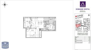  Appartement à louer 2 pièces 45 m²