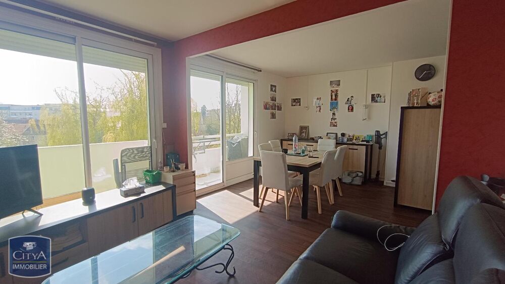 Appartement 3 pièce(s) 66 m²à louer Saint-quentin