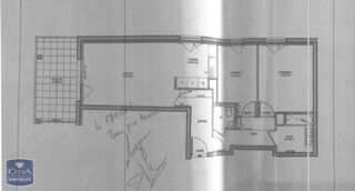  Appartement � louer 3 pi�ces 64 m�