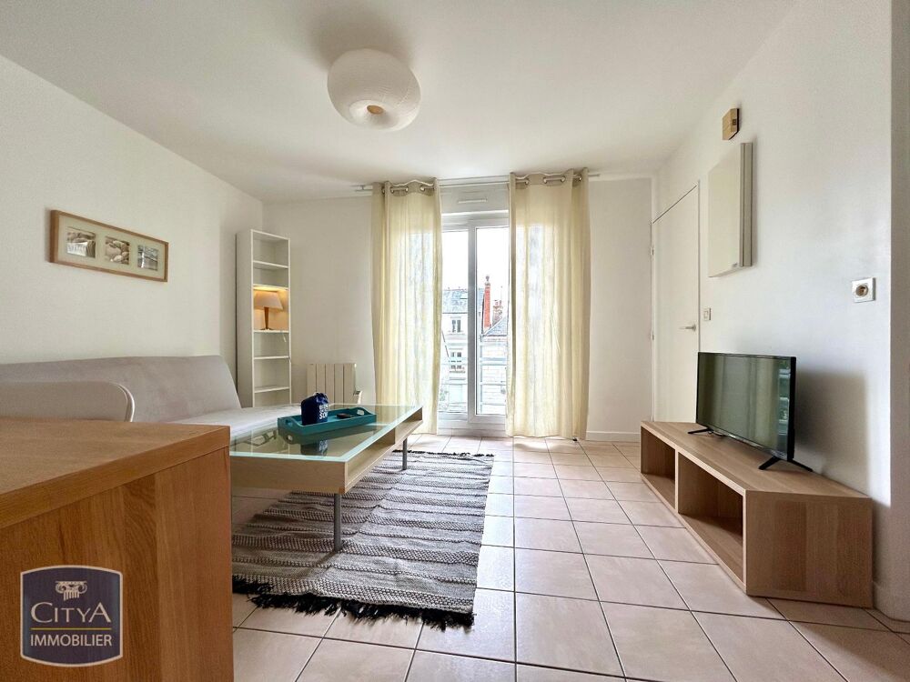 location Appartement - 1 pièce(s) - 23 m² Tours (37000)