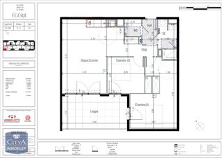  Appartement à louer 3 pièces 67 m²