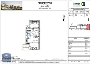  Appartement � louer 3 pi�ces 64 m�