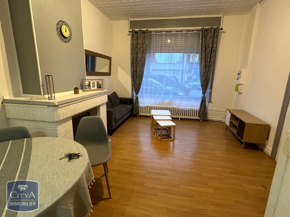 location Appartement - 1 pièce(s) - 37 m² Béthune (62400)
