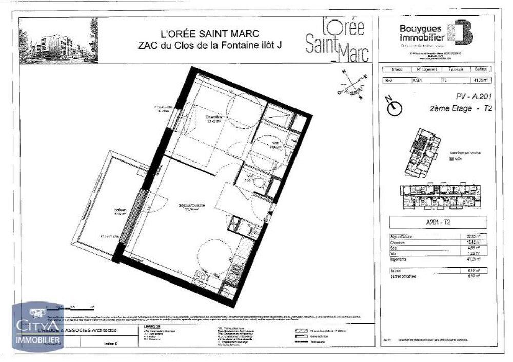 location Appartement - 2 pièce(s) - 41 m² Orléans (45000)