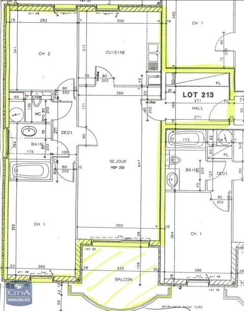  Appartement � louer 3 pi�ces 70 m�