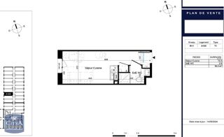  Appartement à louer 1 pièce 18 m²