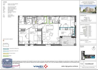  Appartement à louer 4 pièces 86 m²