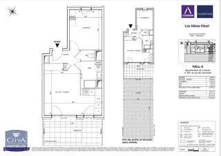  Appartement à louer 2 pièces 43 m²