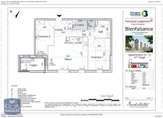  Appartement à louer 3 pièces 63 m²