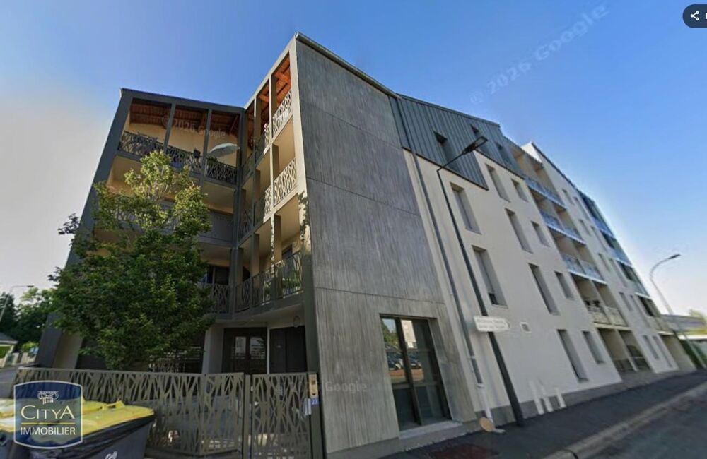location Appartement - 2 pièce(s) - 46 m² Tours (37100)