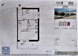  Appartement � louer 2 pi�ces 39 m�