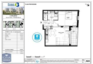  Appartement à louer 2 pièces 47 m²