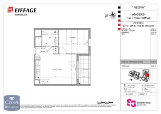  Appartement � louer 2 pi�ces 41 m�