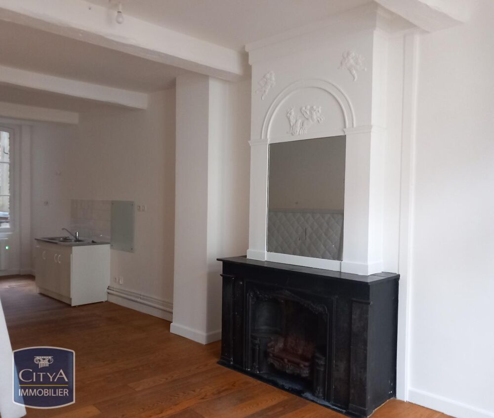 À LOUER : Appartement ancien T3 situé à Dieppe, dans le ....