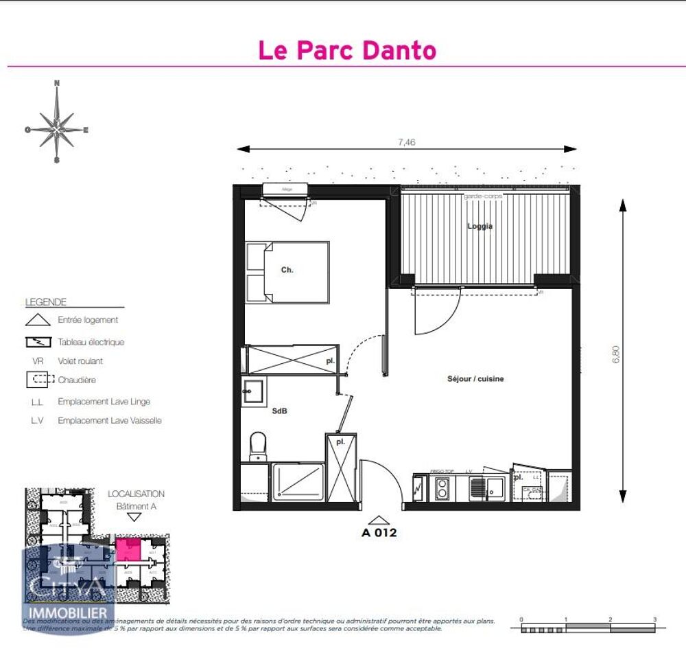 location Appartement - 2 pièce(s) - 40 m² Pins-Justaret (31860)