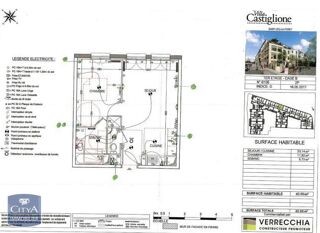  Appartement � louer 2 pi�ces 41 m�