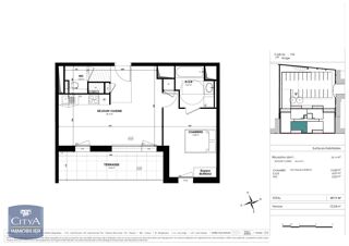 location Appartement - 2 pièce(s) - 47 m² Saint-Brieuc (22000)