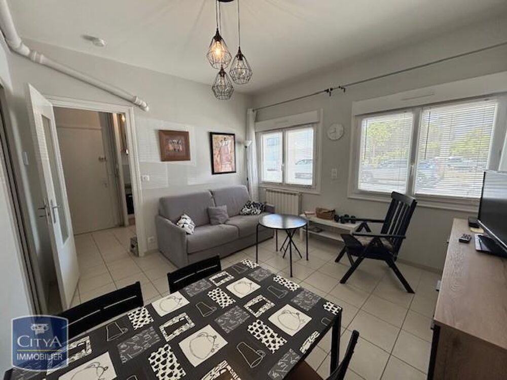 À LOUER A L'ANNEE- Appartement T2 MEUBLE à Royan (Centre....