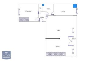  Appartement à louer 2 pièces 51 m²