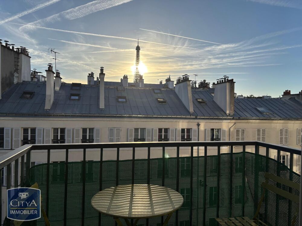 location Appartement - 1 pièce(s) - 22 m² Paris 7