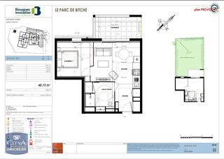  Appartement à louer 2 pièces 40 m²