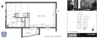  Appartement à louer 1 pièce 26 m²