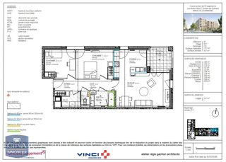  Appartement à louer 3 pièces 72 m²