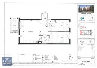 location Appartement - 3 pièce(s) - 61 m² Nantes (44300)