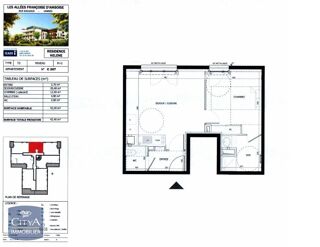  Appartement à louer 2 pièces 42 m²