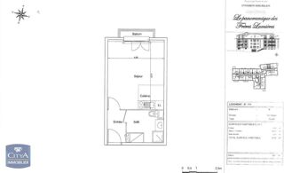  Appartement � louer 1 pi�ce 27 m�