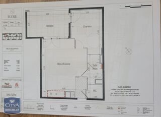  Appartement à louer 2 pièces 46 m²