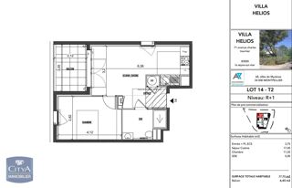  Appartement à louer 2 pièces 38 m²