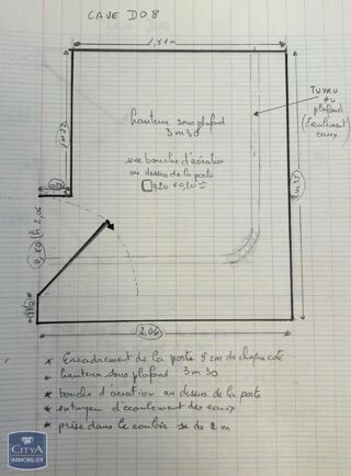  Parking / Garage à louer 4 m²