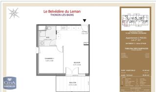  Appartement � louer 2 pi�ces 41 m�