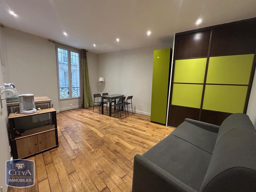 location Appartement - 1 pièce(s) - 27 m² Paris 17