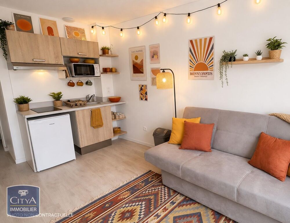 location Appartement - 1 pièce(s) - 18 m² La Rochelle (17000)