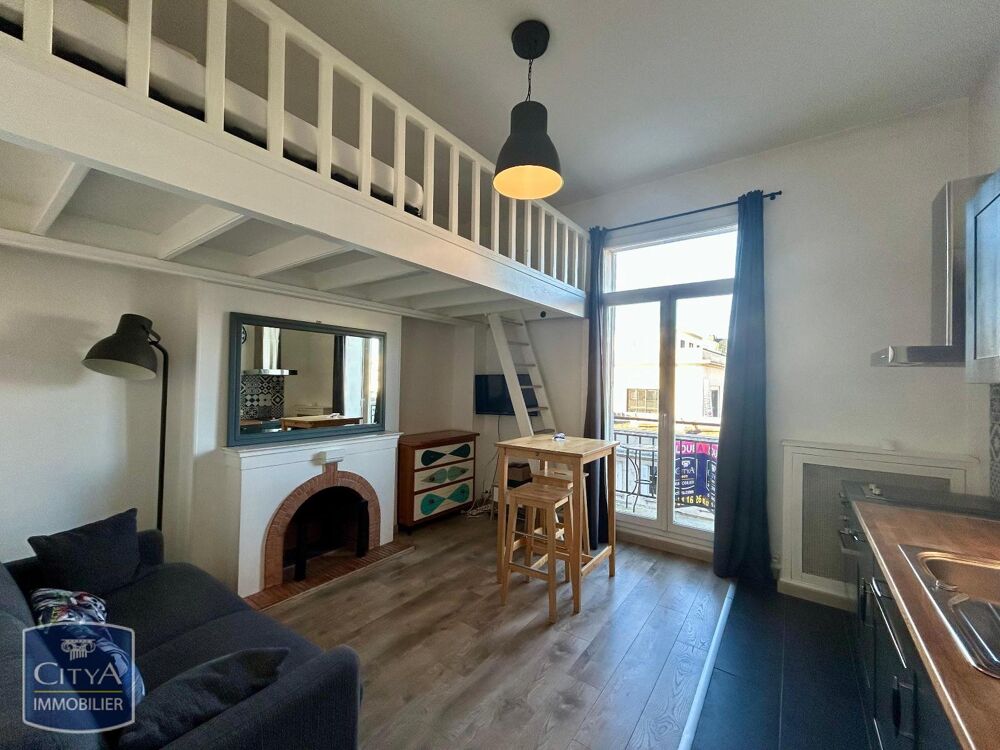 location Appartement - 1 pièce(s) - 19 m² Tours (37000)