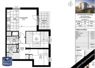  Appartement à louer 3 pièces 59 m²