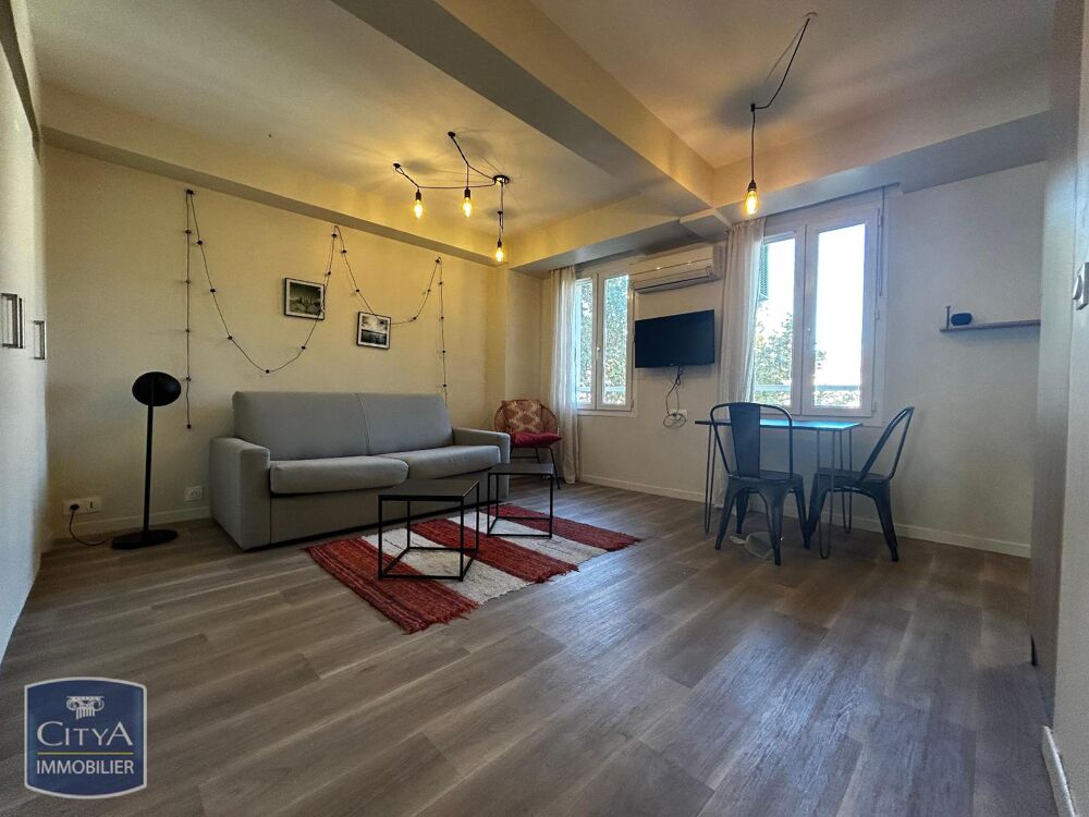 location Appartement - 1 pièce(s) - 25 m² Marseille 6