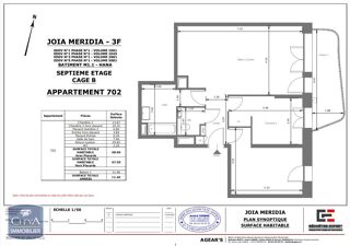  Appartement à louer 3 pièces 69 m²