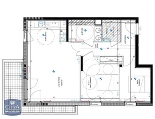  Appartement � louer 3 pi�ces 71 m�