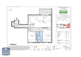  Appartement � louer 3 pi�ces 70 m�