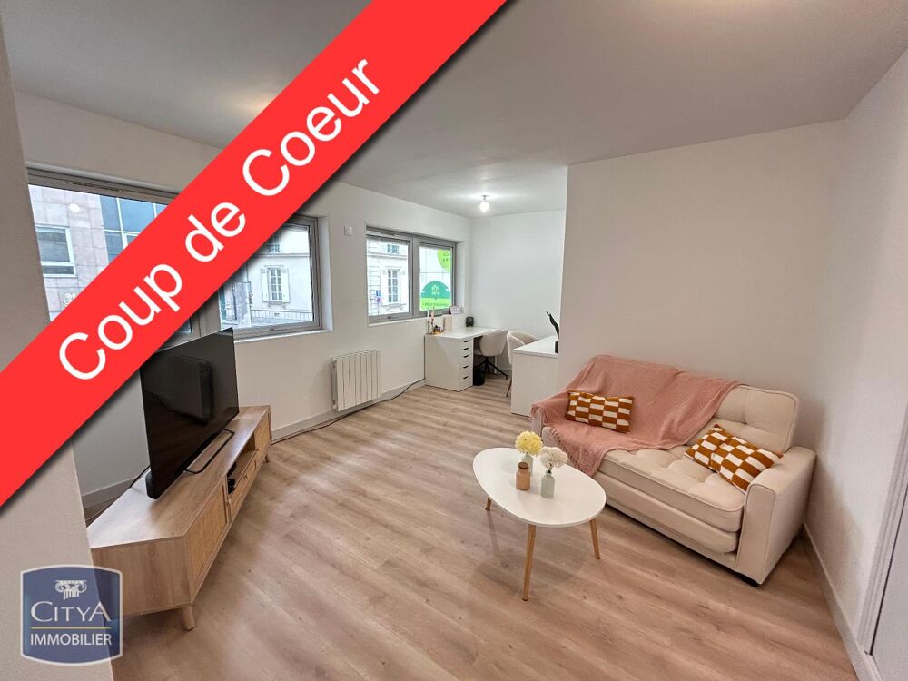 À LOUER : Appartement rénové T3 situé au coeur de la vill....