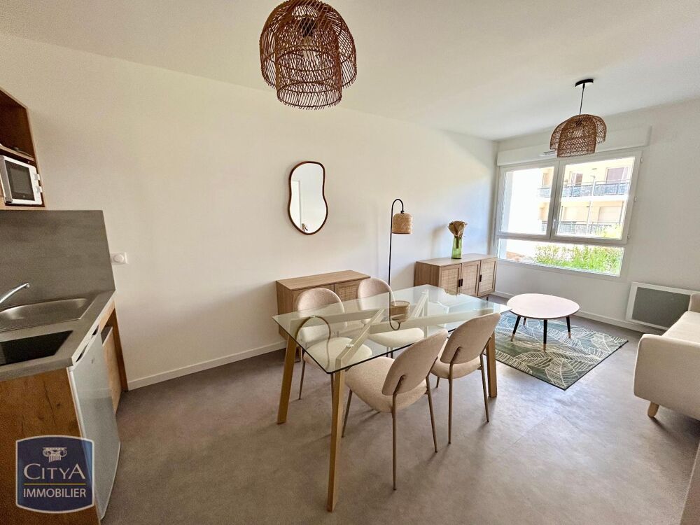 location Appartement - 2 pièce(s) - 39 m² Joué-lès-Tours (37300)