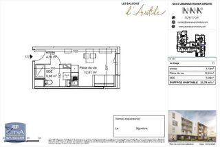  Appartement à louer 1 pièce 22 m²