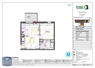  Appartement � louer 2 pi�ces 43 m�